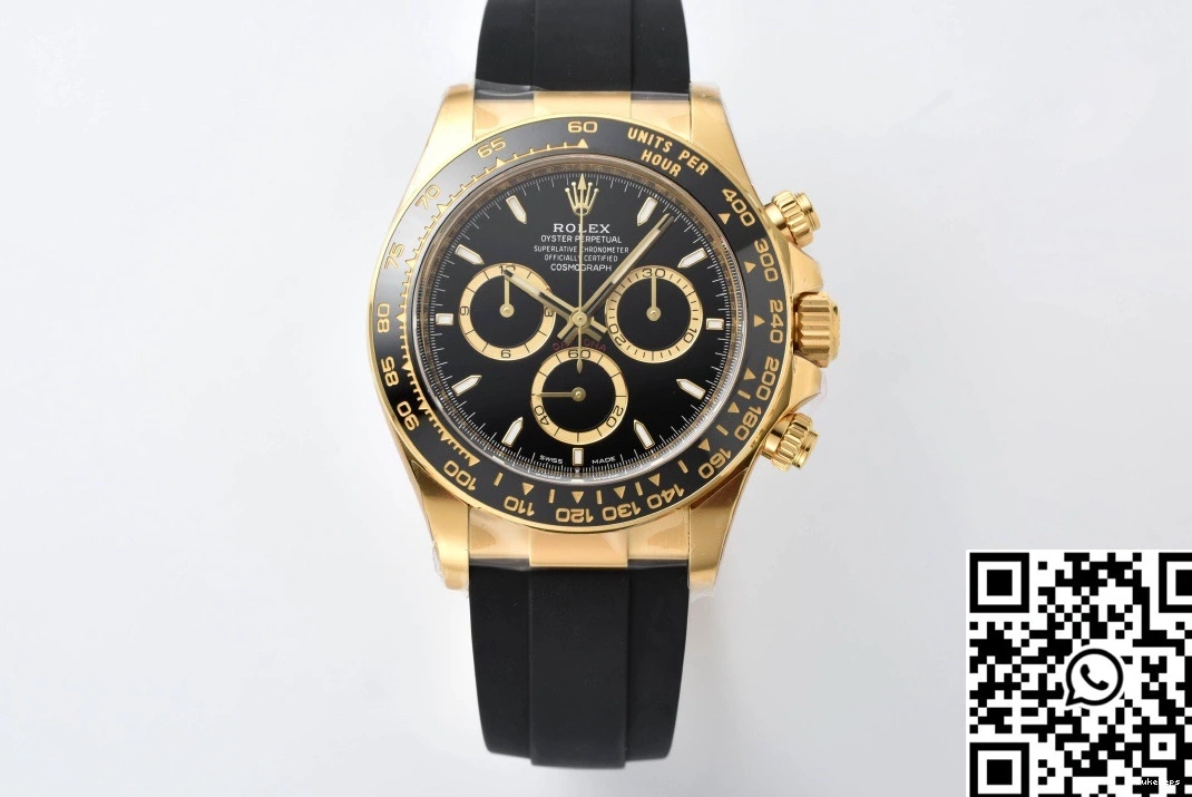Black Cosmograph Daytona Factory Rolex M126518 Clean Bezel 0411